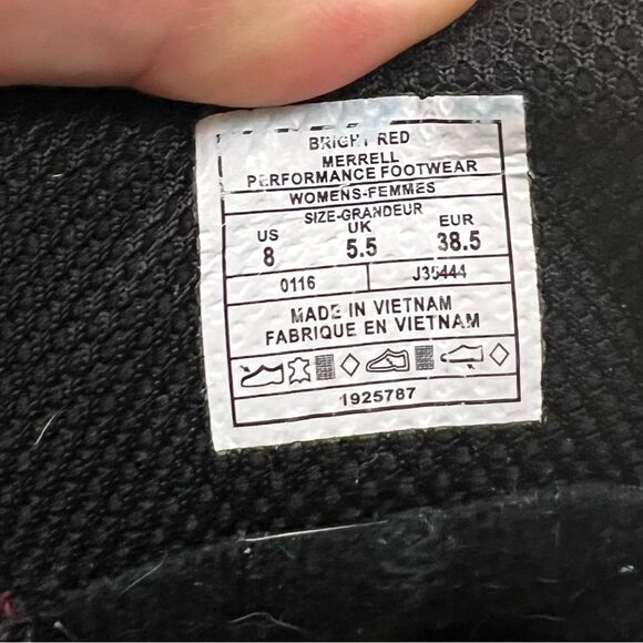 Merrell Capra Bolt Mid hiking boot women's 8 - Picture 2 of 7